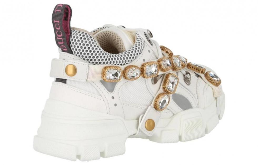 GUCCI Women's Flashtrek 'Crystals White' Women's купить в интернет-магазине Yoocart с быстрой доставкой по России.