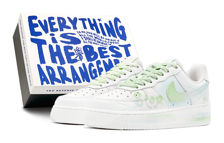 Nike Air Force 1 Low Slip Resistant Low Top Skateboard Shoes Women's White