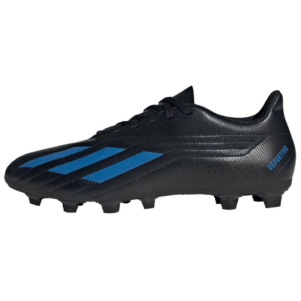 Adidas Deportivo 2 Anti Slip Wear Resistant Soccer Shoes Men's Black Blue