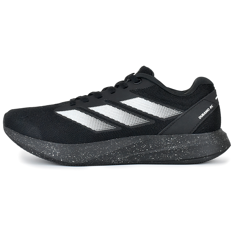 Adidas Duramo RC Cushioning And Breathable Low Top Running Shoes Unisex Black White