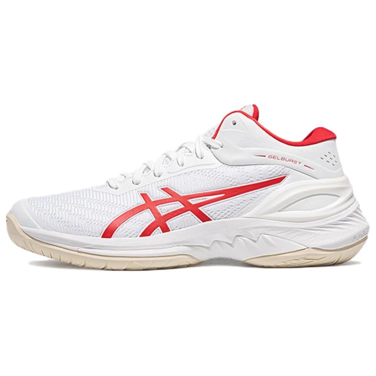 Asics GELBURST 28 Low-Top Basketball Shoes Men's White Red