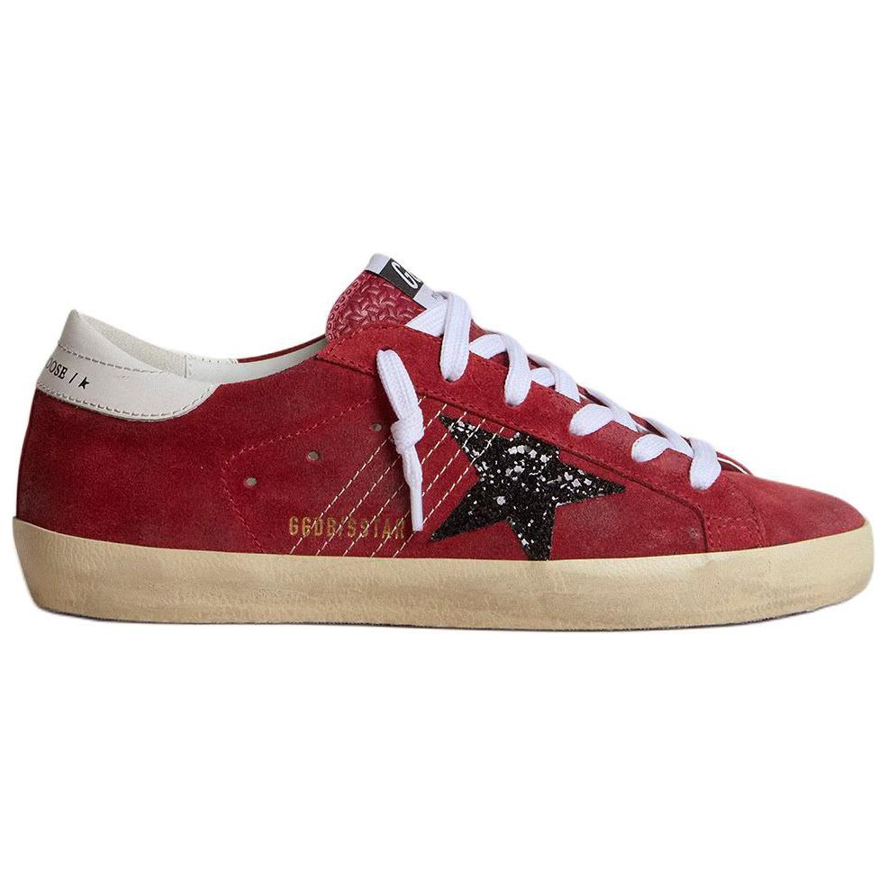 Golden Goose Super Star Low top Skateboard Shoes Women's Red