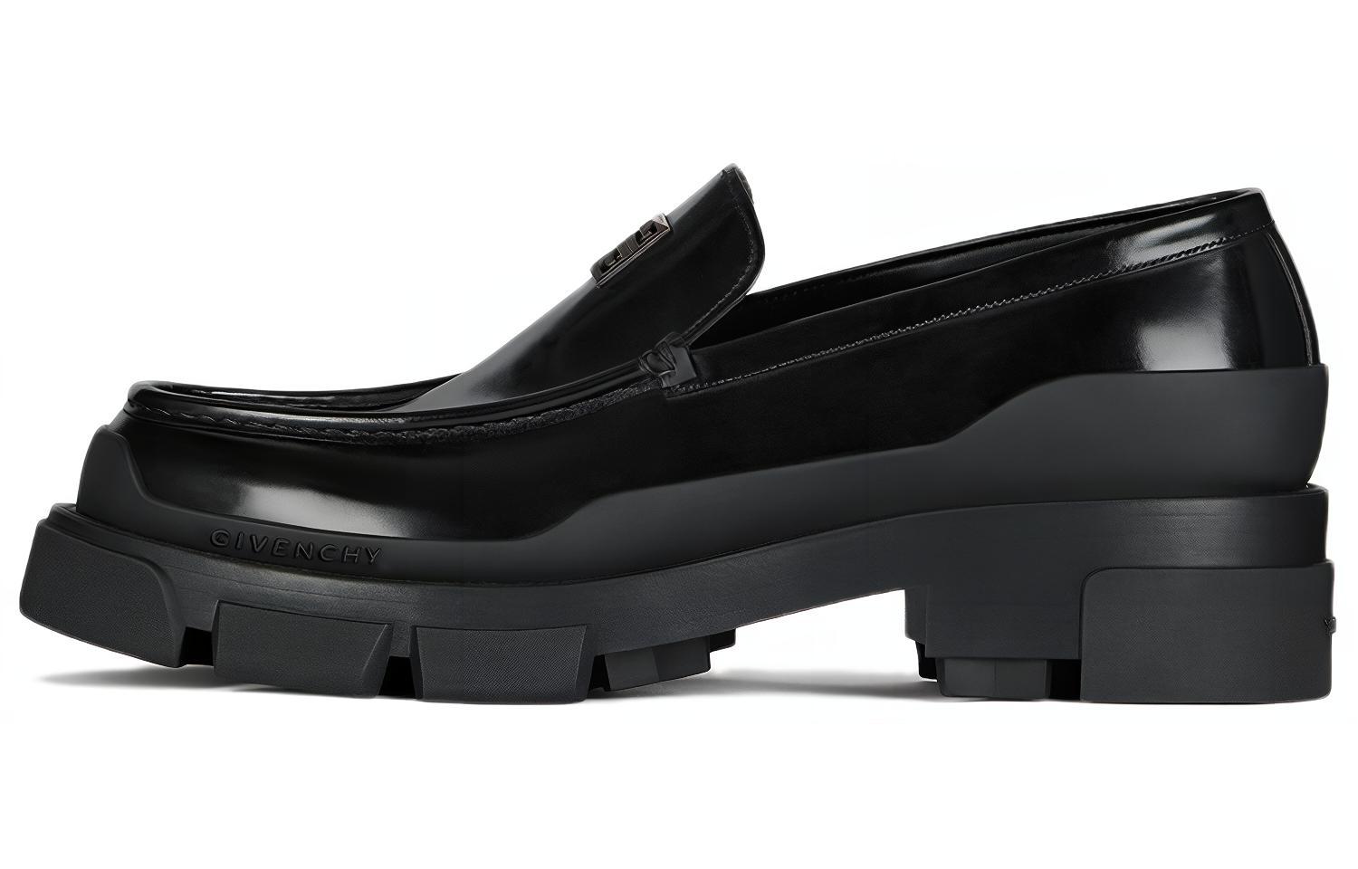 Givenchy Embossed-logo Loafers