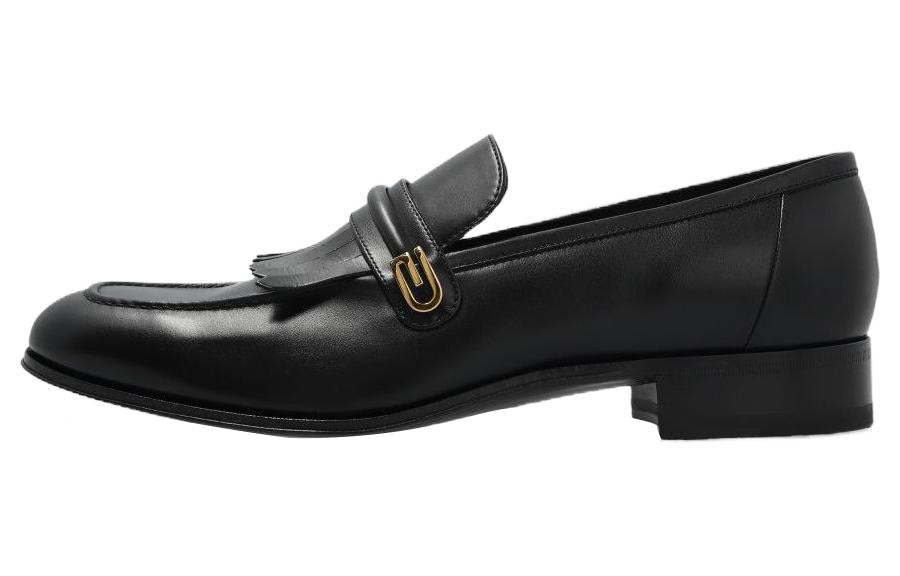 GUCCI Mirrored G Loafer Black