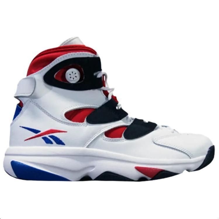Reebok Shaq Attaq 4 High Top Vintage Basketball Shoes Unisex White