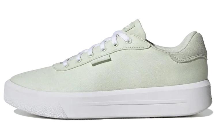 Adidas Neo Court Platform Cln 'Linen Green' Women's