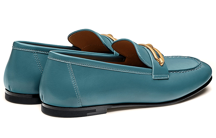 HERMES Colette Casual Single Shoes Women's Payne Blue