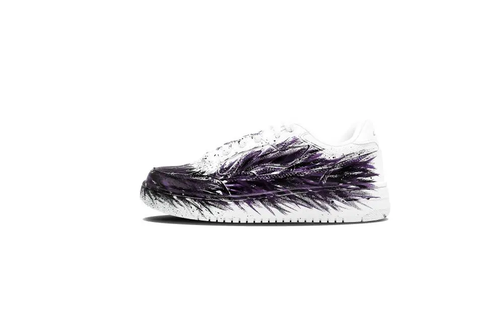 LiNing Tianji Abrasion Resistant Coverage Low top Skateboard Shoes Unisex White