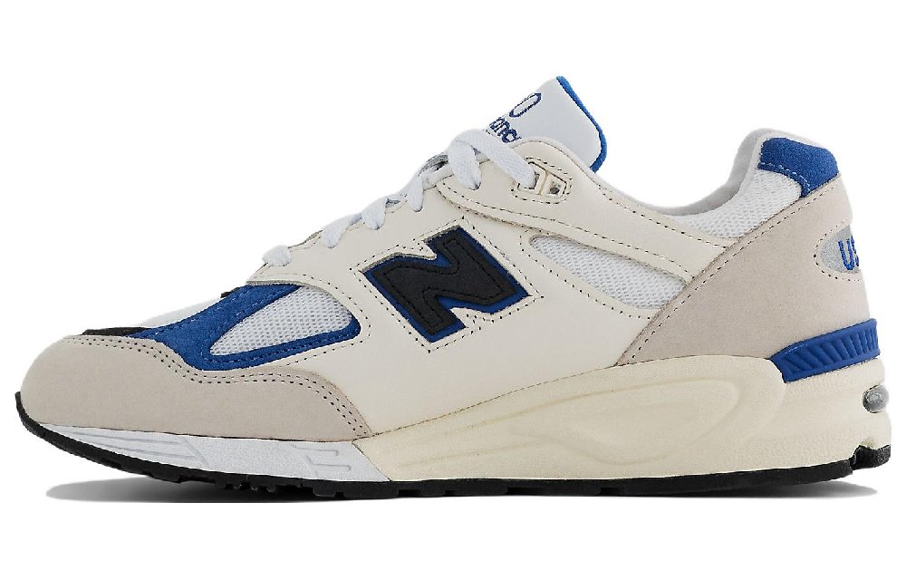 New Balance 990v2 MiUSA White Blue