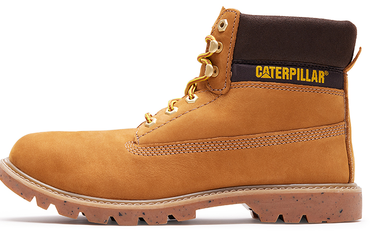 CAT Colorado Series E Breathable Wear-Resistant Slip-Resistant Short Outdoor Boots Unisex Dark Brown