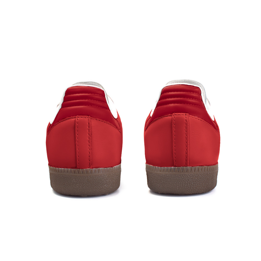 Adidas Originals SAMBA OG Anti Slip Wear Resistant Low Top Skateboard Shoes Unisex Red