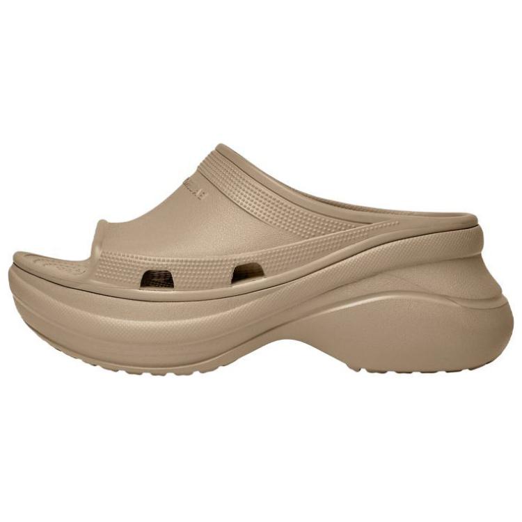 Balenciaga Crocs X Balenciaga Pool Slide Sandal 'Beige' купить в интернет-магазине Yoocart с быстрой доставкой по России.
