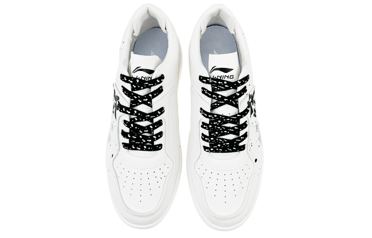 LiNing Street Player Low-Top Skateboard Shoes Men's Black White купить в интернет-магазине Yoocart с быстрой доставкой по России.