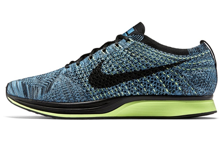 Nike Flyknit Racer Blue Gecko