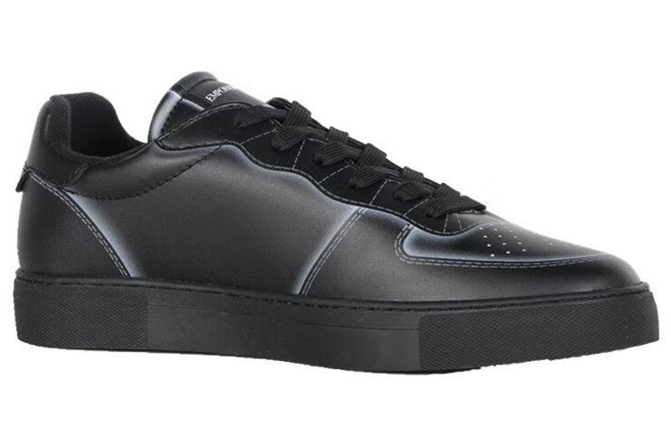 EMPORIO ARMANI Low-Top Skateboard Shoes Men's Black купить в интернет-магазине Yoocart с быстрой доставкой по России.