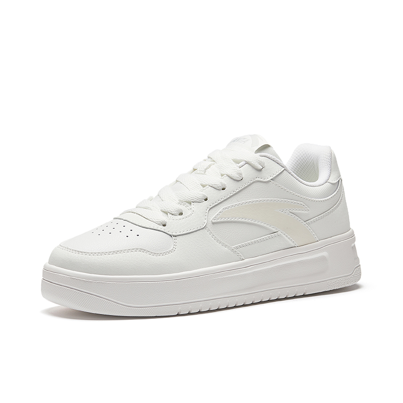 Anta Relaxed Slip Resistant, Abrasion Resistant, Breathable Low top Skateboard Shoes Men's Papyrus White купить в интернет-магазине Yoocart с быстрой доставкой по России.