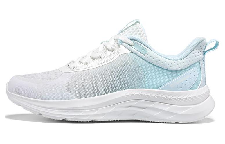 361° Cushioning And Breathable Low Top Running Shoes Women's Blue White