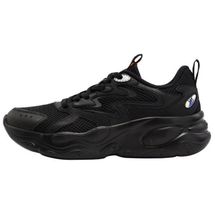 361° Cushioning And Breathable Low Top Running Shoes Women's Obsidian Black