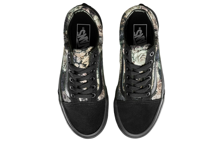 Vans Old Skool Black Flowers Women's купить в интернет-магазине Yoocart с быстрой доставкой по России.