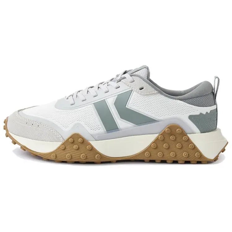 Kappa Low Top Running Shoes Unisex White Brown Green
