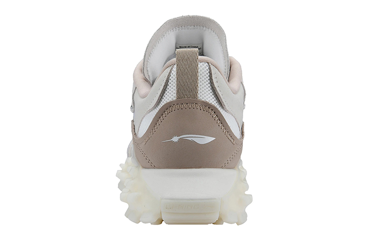 LiNing Cushioning Anti-Slip And Wear-Resistant Low-Top Sports Casual Shoes Women's Ecru купить в интернет-магазине Yoocart с быстрой доставкой по России.