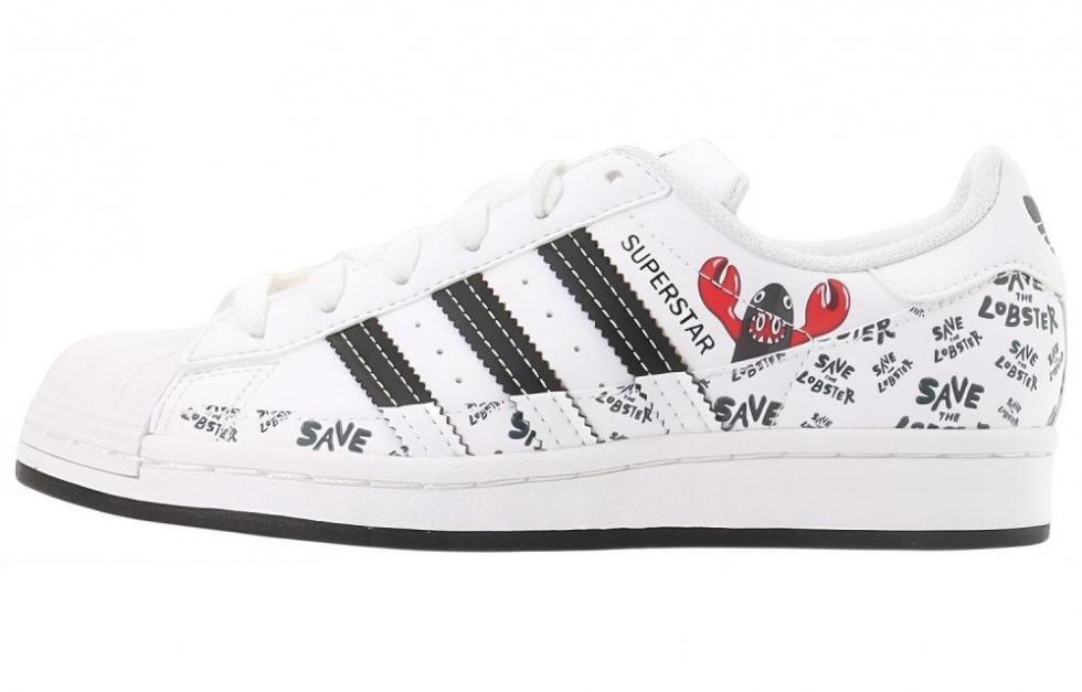 Adidas Philip Colbert X Superstar 'Save The Lobster'