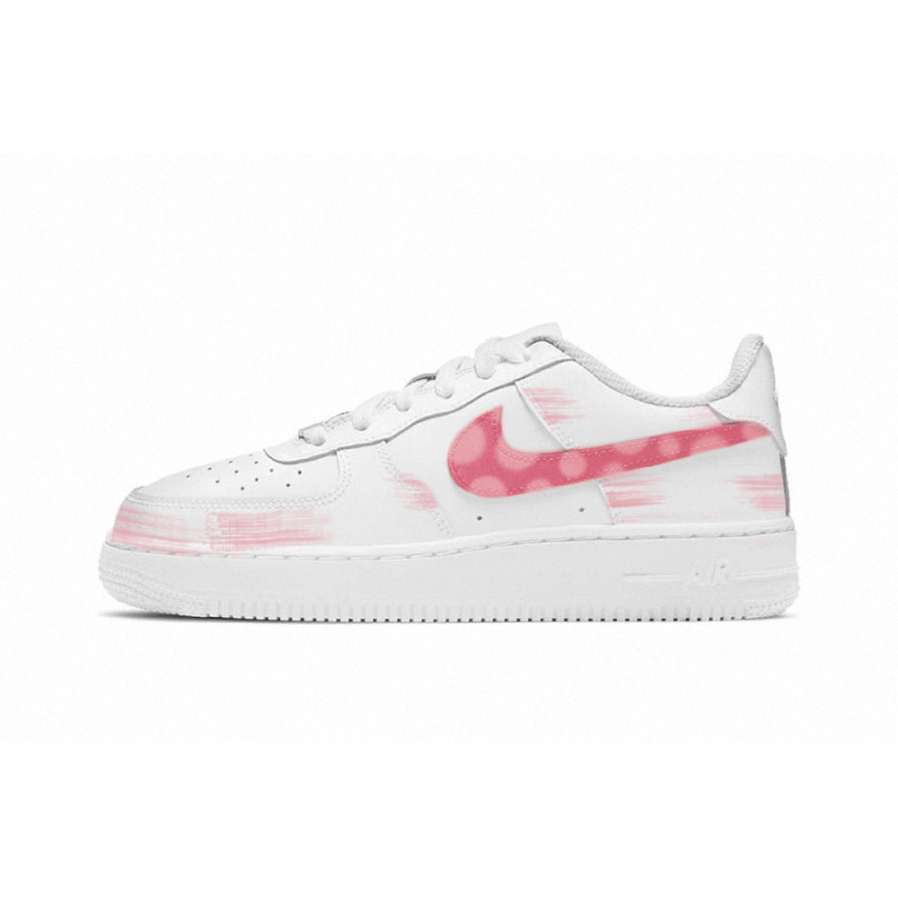 Nike Air Force 1 Cushioning, Wear Resistant Low Top Skateboard Shoes Women's Pink