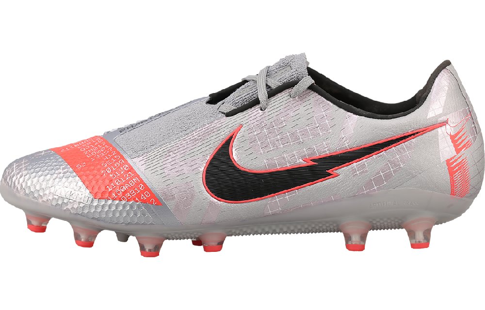 Nike Phantom Venom Elite Ag Pro 'Metallic Bomber Grey Laser Crimson'