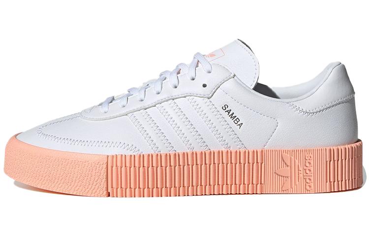 Adidas Samba Rose White Orange Women's