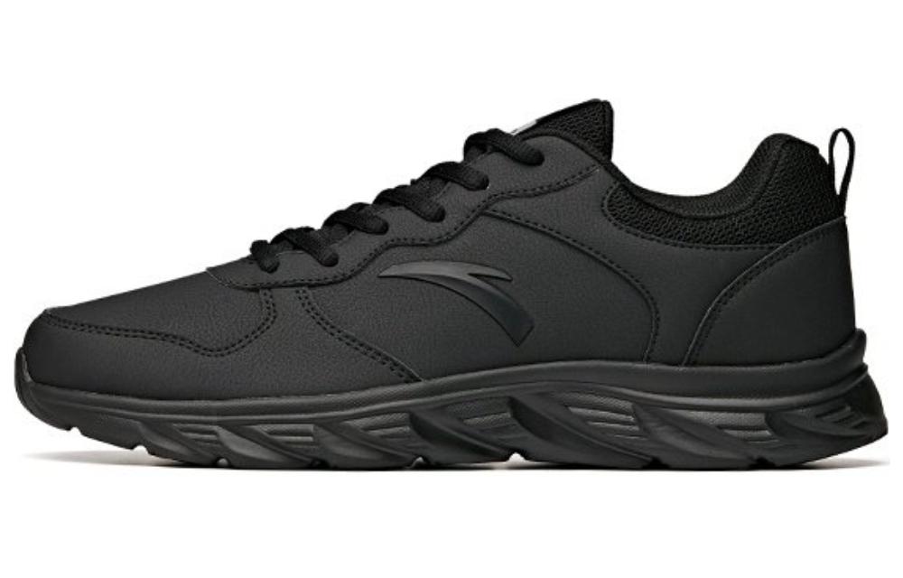 Anta Cushioned Wear-Resistant Water-Resistant Low-Top Casual Shoes Men's Black