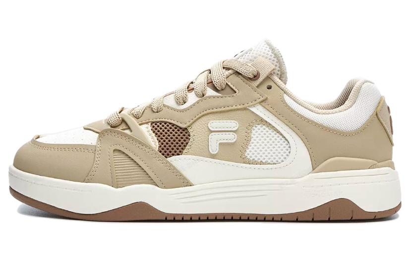 FILA FUSION Classic Skate Shoes 'Khaki White'