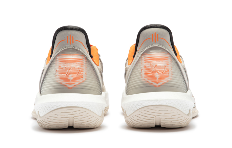 361° BIG3 4.0 Quick Pro Cushioning Anti-Slip And Wear-Resistant Low-Top Basketball Shoes Men's Orange