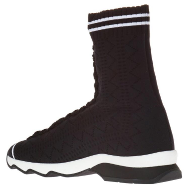 FENDI High top Casual Shoes Women's Black купить в интернет-магазине Yoocart с быстрой доставкой по России.