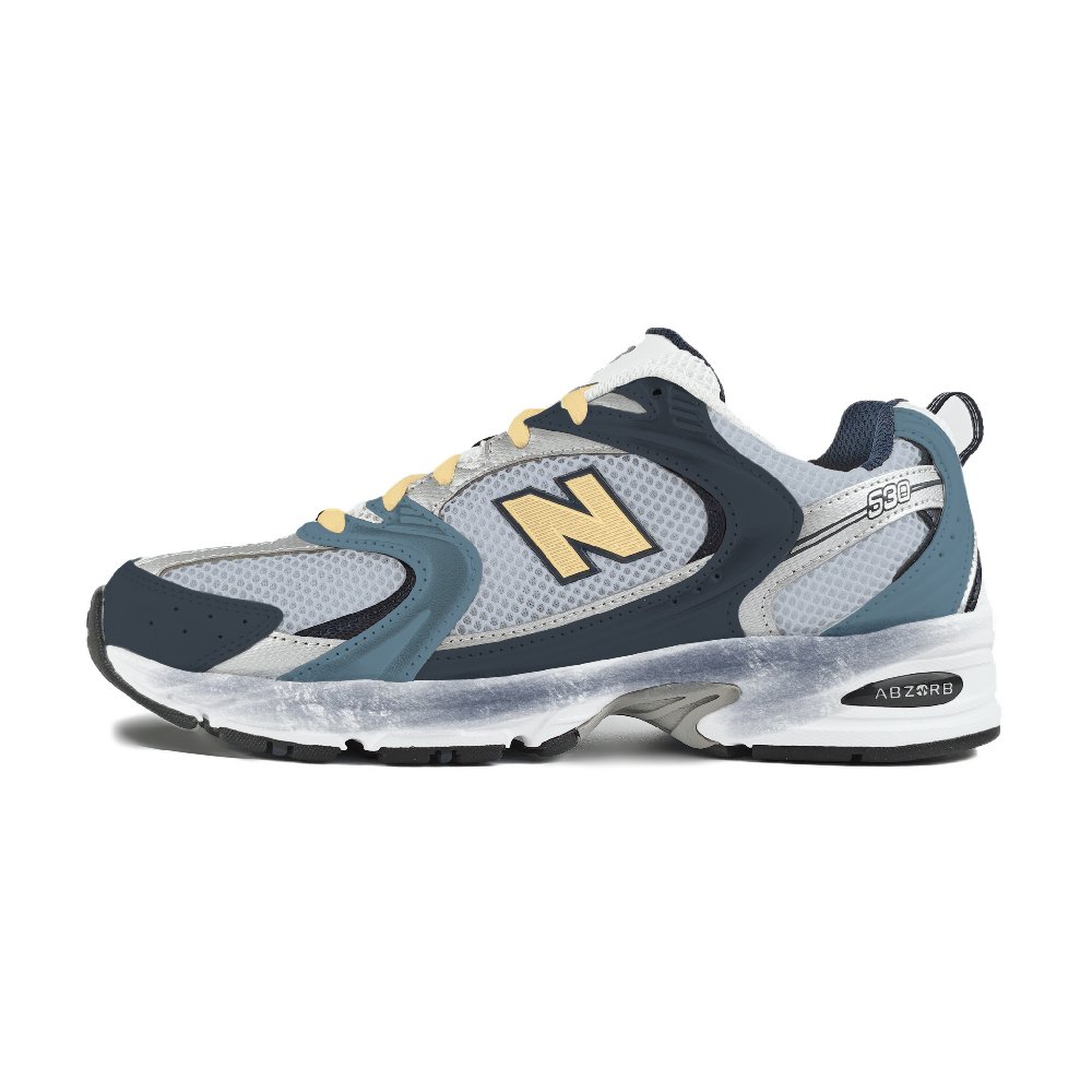New Balance NB 530 Low Top Running Shoes Unisex Yellow Blue