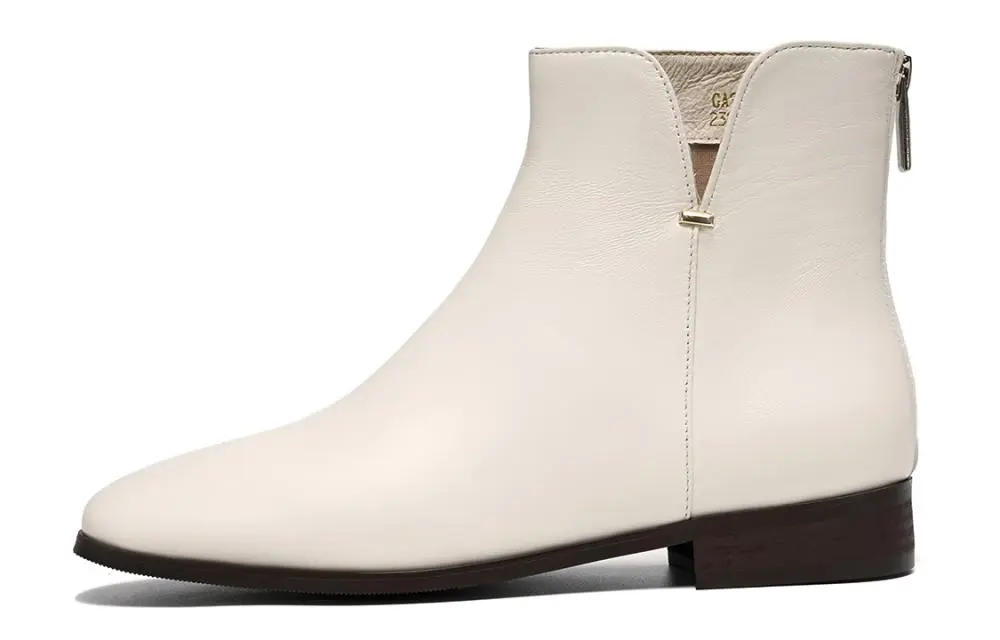 EBLAN Ankle Boots Women's White