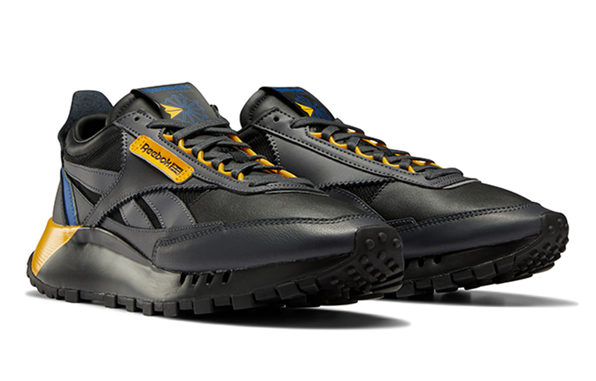 Reebok Women's Classic Leather Legacy 'Black Collegiate Gold' купить в интернет-магазине Yoocart с быстрой доставкой по России.