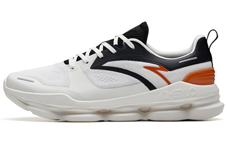 Anta Variety Training Collection Anti-Slip Wear-Resistant Low-Top Training Shoes Men's White Black