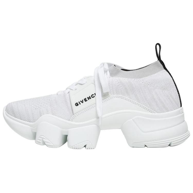Givenchy JAW Series Breathable Low Top Casual Shoes Men's White Gray