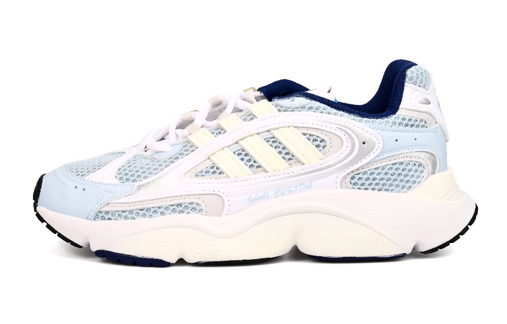 Adidas Originals Ozmillen Breathable Coverage Low Top Running Shoes Unisex Light Blue