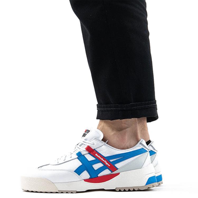 Asics Onitsuka Tiger Delegation Ex White Electric Blue купить в интернет-магазине Yoocart с быстрой доставкой по России.