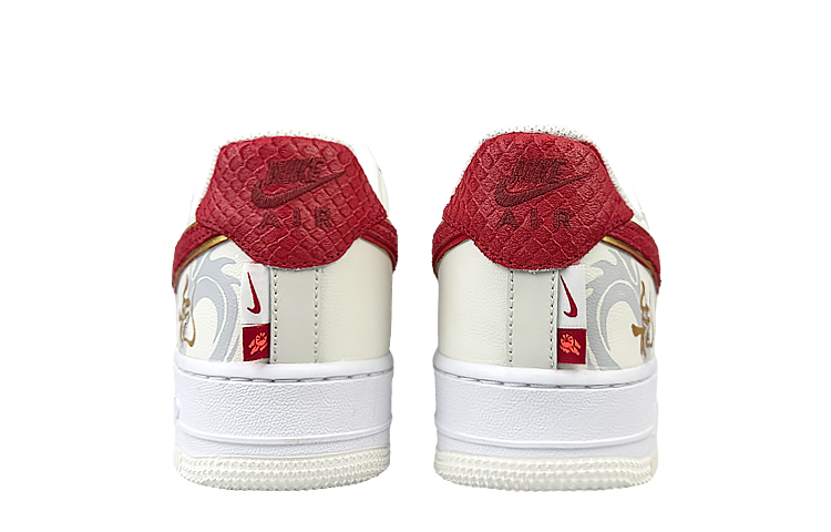 Nike Air Force 1 Low Top Skateboard Shoes Unisex Red Gray купить в интернет-магазине Yoocart с быстрой доставкой по России.