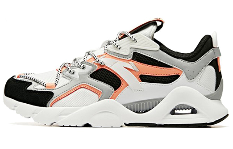 ANTA Running Shoes Women's Low-Top White Gray Black