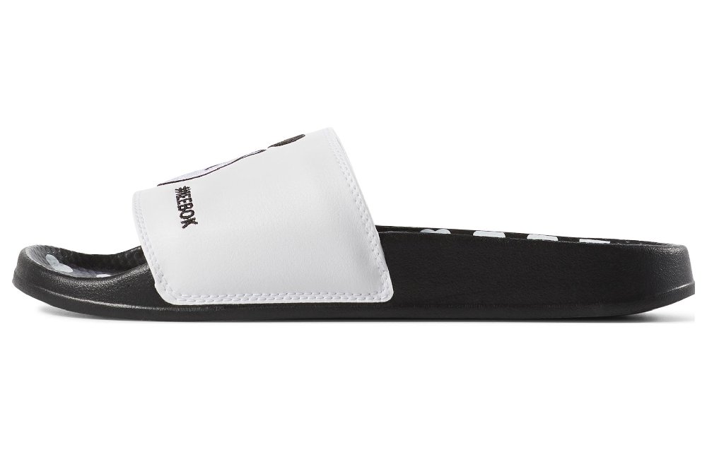 Reebok Classic Love Black White Slippers