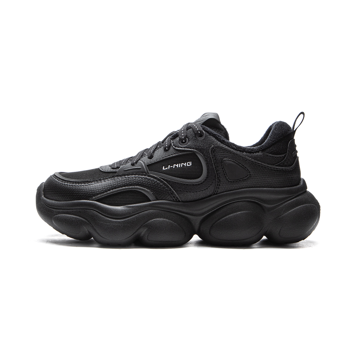 LiNing Clouds Slip Resistant, Abrasion Resistant, Lightweight Low top Casual Shoes Women's Black