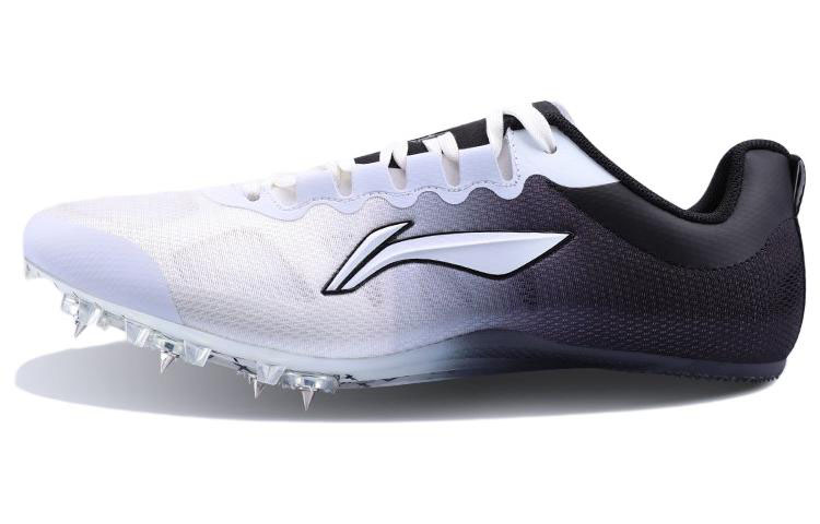 LiNing Shock Absorbers With Slip Resistant And Abrasion Resistant Properties Low Top Running Shoes Unisex White Black