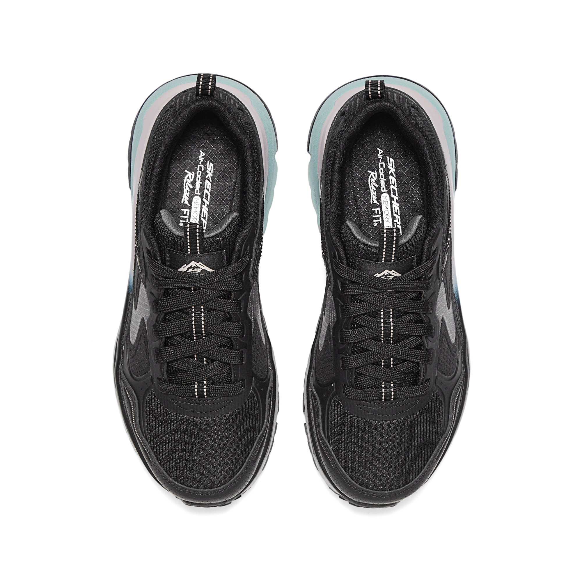 Skechers OUTDOOR Low Top Hiking Shoes Women's Black Green купить в интернет-магазине Yoocart с быстрой доставкой по России.