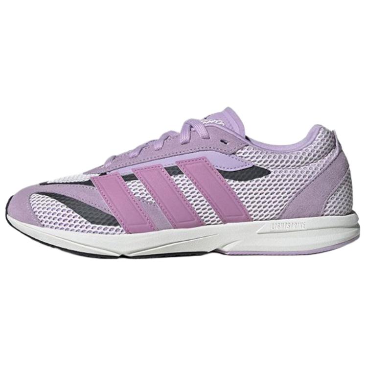 Adidas LIGHTBLAZE Abrasion Resistant Low Top Casual Running Shoes Women's Purple Black
