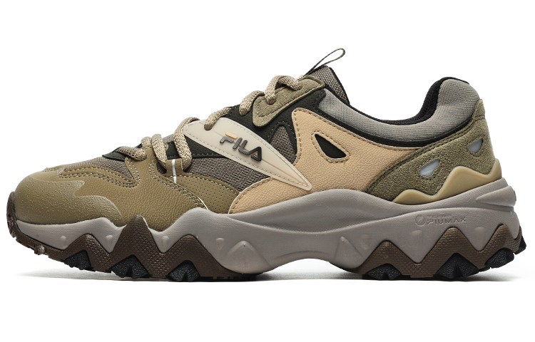 FILA Oakmont 2 Low Top Casual Shoes Men's Nightfall Green Corn Stalk