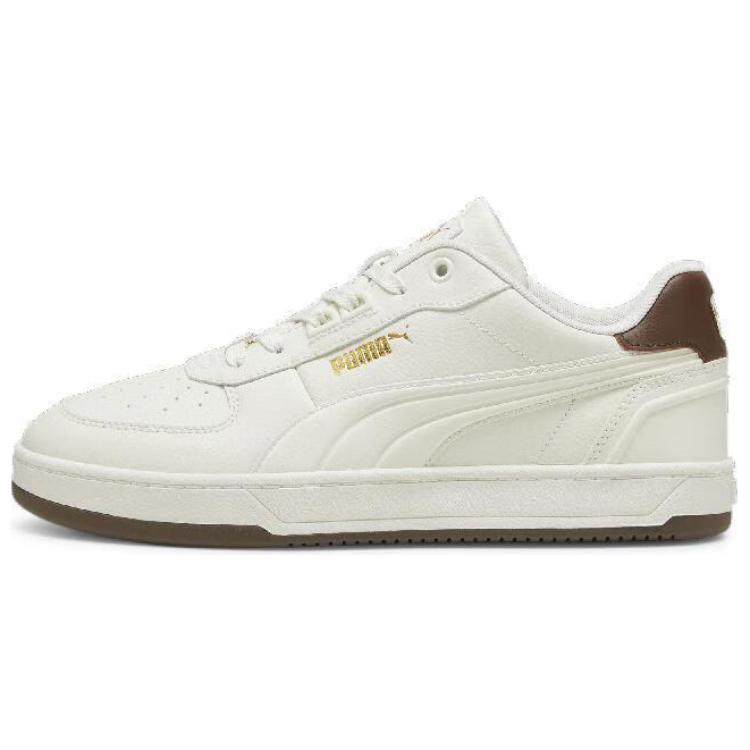 PUMA Caven 2.0 Anti Slip Wear Resistant Low Top Skateboard Shoes Unisex White