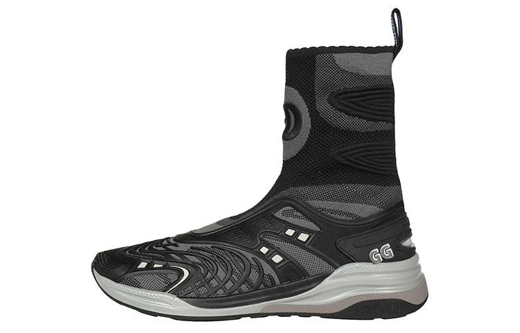 GUCCI Ultrapace R Mid 'Black Grey'